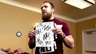 Daniel Bryan and Kane unveil their "anger collages": Raw, Sept. 3, 2012