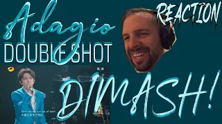 DIMASH - ADAGIO - Then and Now DOUBLE SHOT - Rock Musician REACTION