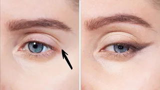 Can't Do Winged Eyeliner? Do This Instead! Winged Eyeliner for Downturned eyes/Hooded Eyes.
