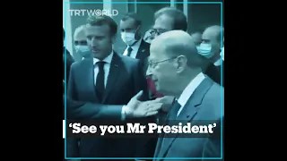 Many angered by Macron’s ‘See you Mr President’ move