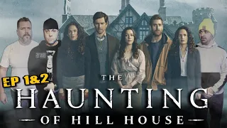 Impressive start! First time watching The Haunting of Hill house reaction ep 1 & 2