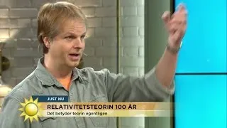 Grattis på 100-årsdagen relativitetsteorin! Här får du en snabbkurs - Nyhetsmorgon (TV4)