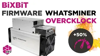 How to overclock Whatsminer ASICs over 50%! Connecting a second power supply to Whatsminer (2PSU).