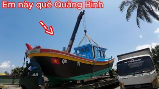 [115] Tổng Giá Tiền Cẩu Và Di Chuyển Cho Một Chiếc Ghe Này Là?