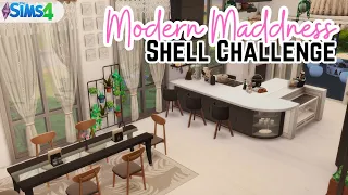 🏡MODERN MADDNESS SHELL | The Sims 4 | Speed Build | No CC
