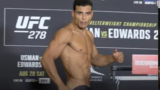 Paulo Costa FURIOUS at USADA Testing him Morning of UFC 278 Weigh-Ins "F### USADA"