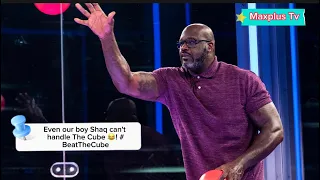 Even our boy Shaq can't handle The Cube 😂! #BeatTheCube #nba #nbastars #shaquilleoneal  #maxplustv