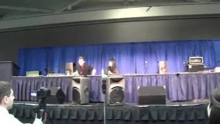 Kevin Conroy and Grey Delisle at Sac Anime 2013