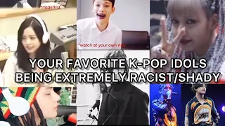 Famous K-pop Idols extremely RACIST moments…