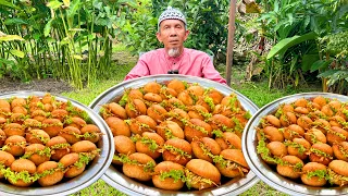 PAU SAMBAL IKAN BILIS RANGUP versi TOKWAN KAMI ‼️ BURGER MALAYSIA | KUIH TERSEDAP di MALAYSIA