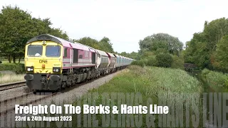 Freight On The Berks & Hants Line 23/24.08.23 - 4K