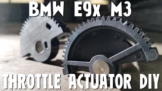 BMW S65 E90 E93 E92 M3 Throttle Actuator DIY