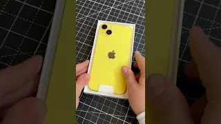 NEW #iPhone 14 Plus Yellow Unboxing