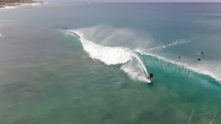 Epic Surf Sandy Beach  Paphos Cyprus December 15 2020