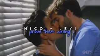 nico + levi || prove them wrong {16x09}