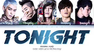 BIGBANG (빅뱅) - Tonight [Color Coded Lyrics Han/Rom/Eng]