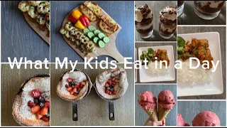 WHAT MY KIDS EAT IN A DAY - Day 23