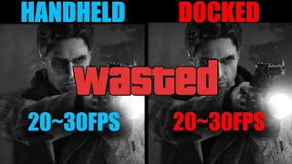 Alan Wake Remastered | Nintendo Switch | FPS | Handheld vs Docked