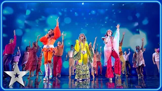 The cast of MAMMA MIA! The Musical perform MEDLEY of HITS | The Final | BGT 2024