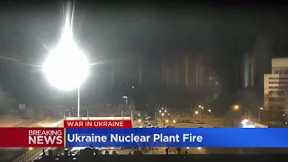 Assault By Russian Forces At Europe's Largest Nuclear Power Plant In Ukraine Starts Fire