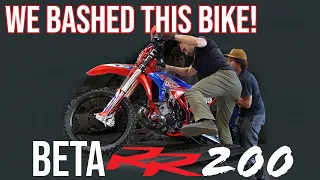 Beta 200RR Race Edition WE BASHED THIS THING for 4 days straight!