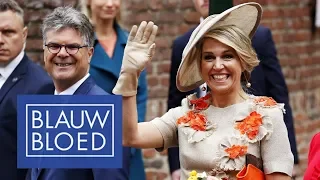 Máxima geniet van een fantastische dag! | Blauw Bloed