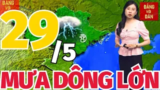 Dự Báo Thời Tiết Hôm Nay 29/5: Bản tin Dự Báo Thời Tiết trong 3 ngày tới mới nhất trên cả nước