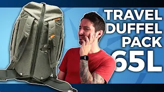 Peak Design Travel Duffelpack 65L Review // MONSTER gear hauler