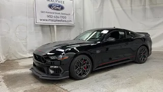 Black 2021 Ford Mustang MACH 1 Review   - MacPhee Ford