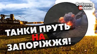 🚀ЗСУ підірвали ЦІЛУ КОЛОНУ ТЕХНІКИ – ВРАЖАЮЧИЙ УДАР під Енергодаром потрапив на ВІДЕО