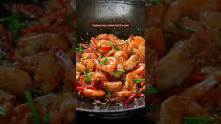 EASY AND QUICK GARLIC SHRIMPS RECIPE #recipe #cooking #shrimp #chinesefood #foodlover #homemade