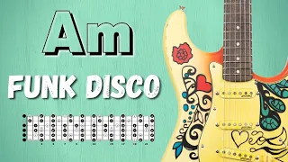 Groovy FUNK DISCO Backing Track in A minor