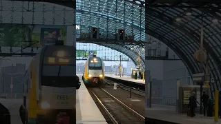 Einfahrt von ein Stadler KISS der @ODEGGmbH als RE 2 in Berlin Hbf