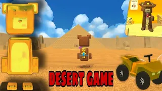 super bear adventure  - gameplay. new car in game. (desert game)