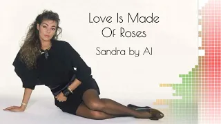 Love Is Made Of Roses - Sandra by AI