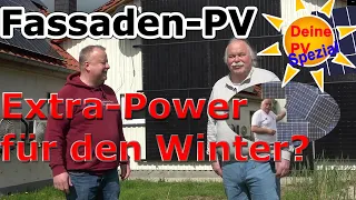 Zeig deine Photovoltaik spezial: Bringt Fassaden-PV den Energie-Boost im Winter? @weissnichswelt