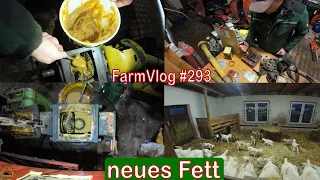 Farmvlog #293: Getriebefett wechseln | Ziegenstall füllt sich