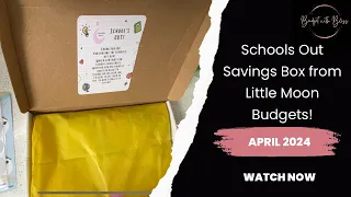 Happy Mail! 💌 Schools Out Savings Box from @Littlemoonbudgets 👀👀 Spoiler! Savings Challenges!