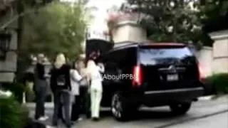 Prince, Paris, and Blanket shopping in Beverly Hills with Michael