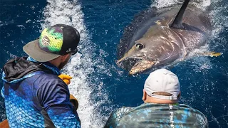 Amazing Traitional Tuna Fishing Handline in the Sea - Handline Fishing  videos