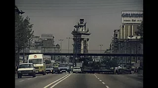 Barcelona 1987 archive footage