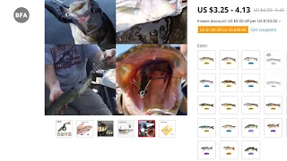 Top 5 Selling Fishing Lures on Aliexpress Right Now