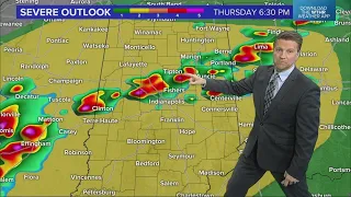 Live Doppler 13 forecast | 4pm Update for Thursday, March 14, 2024