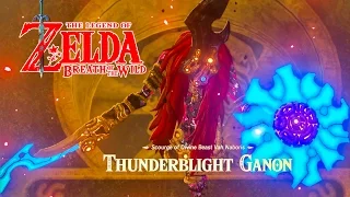 HOW TO DEFEAT THUNDERBLIGHT GANON DIVINE BEAST VAH NABORIS - ZELDA BREATH OF THE WILD -  SWITCH