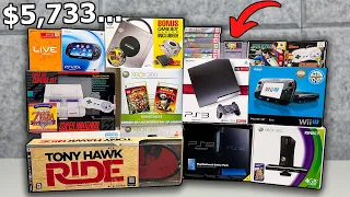 I Bought 709 CONSOLES AND GAMES from a Subscriber...