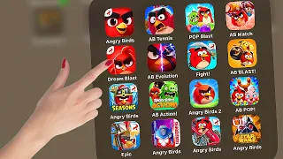 Angry Birds Journey,Tennis,POP Blast,Match,Dream Blast,Evolution,Fight,Seasons HD,Action,Epic,Space