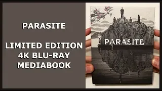 PARASITE - LIMITED 4K BLU-RAY MEDIABOOK COVER A UNBOXING - 기생충 | GISAENGCHUNG