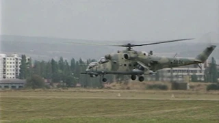Letiště Bory - odsun vrtulníkové letky (1991)