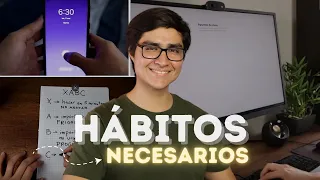 Hábitos NECESARIOS para ser tu versión más productiva