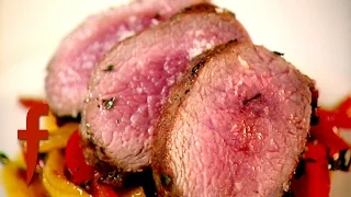 Loin of Venison with Sweet and Sour Peppers | Gordon Ramsay's The F Word Season 3